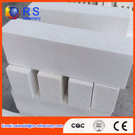 Brique de corindon de grande pureté, briques blanches d'isolation du feu de porosité inférieure