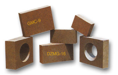 Les briques réfractaires industrielles de four rotatoire dirigent la brique à chromite collée de magnésie