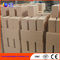 Réfractaire isolant adapté aux besoins du client par jaune de brique réfractaire d'argile réfractaire pour la cheminée