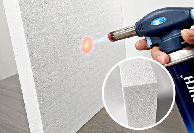 2000 degrés réfractaires en fibre de céramique Polycristalline Mullite en fibre de la carte pour le four et le four matériau d'isolation 0