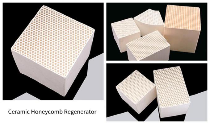 Échangeur de chaleur en céramique à haute performance Rto Honeycomb Alumine Cordierite Monolithe de stockage thermique en céramique Honeycomb 0