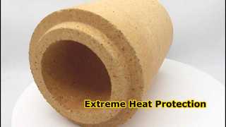 Briques réfractaires au four