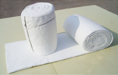 Couverture en aluminium à hautes températures de fibre en céramique de silicate employant dans le four en verre