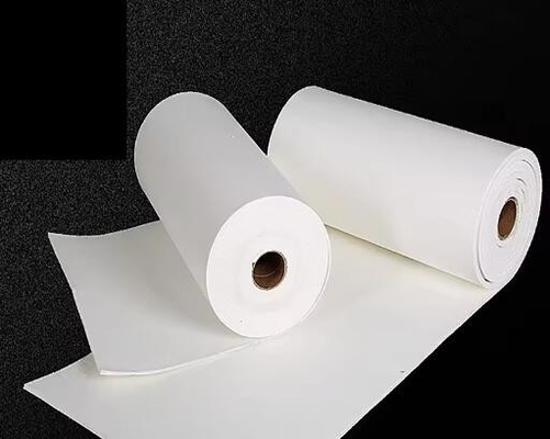 0.3-15 mm Épaisseur papier en fibres de silicate d'aluminium 1260 papier en fibres de céramique à isolation thermique