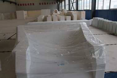 Briques ignifuges de couleur blanche pour le four de fusion en verre/EAF