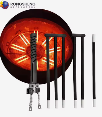 RONGSHENG personnalisé 1500C 100W-5000W élément de chauffage au carbure de silicium