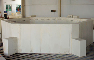 Brique réfractaire de briques d'isolation de corindon de Zircon d'Azs avec résistant