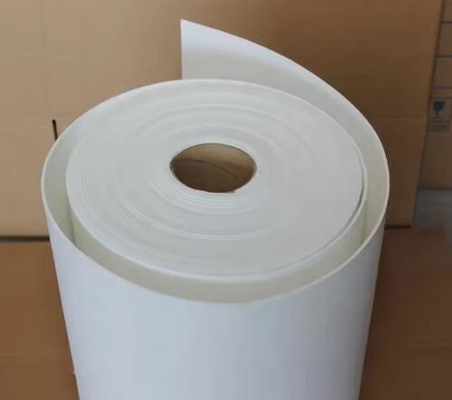 Isolation thermique 1260c 1400c bande d'étanchéité réfractaire en fibre de papier céramique 3 mm