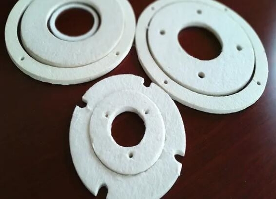 Papier en fibres céramiques résistant à la chaleur résistant à la chaleur résistant à la chaleur Matériau d'isolation thermique