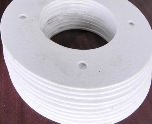 Papier en fibres céramiques résistant à la chaleur résistant à la chaleur résistant à la chaleur Matériau d'isolation thermique