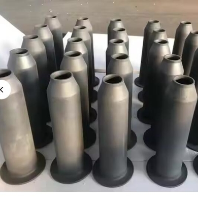 Tuyaux de brûleur en céramique au carbure de silicium de haute qualité réfractaire recristallisé