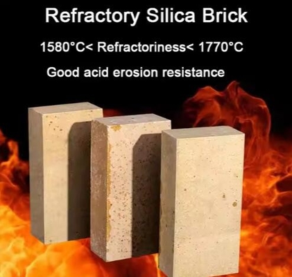 Briques isolantes de silice réfractaire légères résistant à la corrosion et à la température élevée