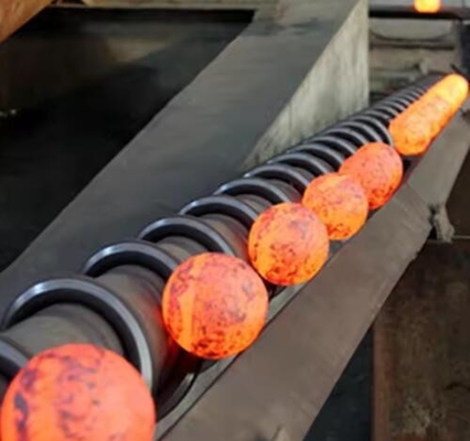 Média de meulage de haute qualité Ballon de coulée 20 mm 60 mm 120 mm Ballons en acier chrome pour moulin à billes Ciment de puissance