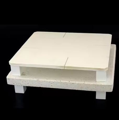 Plaque de battement en céramique mullite à haute température en cordierite réfractaire en céramique mullite en cordierite