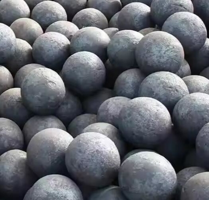 Prix d'usine 30mm 50mm 100mm de meulage des boules minières en acier forgé boule pour le moulin à boules