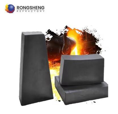 Briques de carbone de haute pureté anti-corrosion aluminium magnésium briques de carbone réfractaires briques de carbone pour cuillère en acier