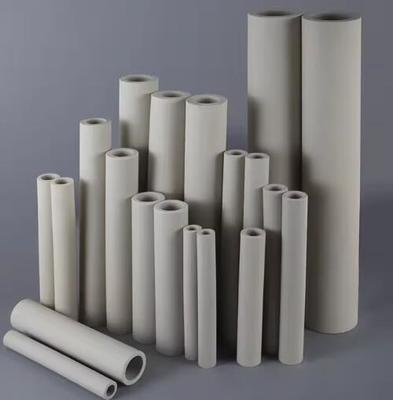 Pipe en céramique mullite réfractaire à haute température sur mesure Tubes en zirconium SiC S3N4 en nitrure de silicium