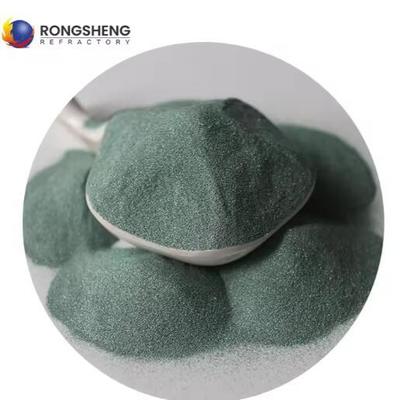 Poudre de polissage SiC de haute qualité Carborundum 80#100#120#150#180#220 Micro poudre de carbure de silicium noir pour la fonderie