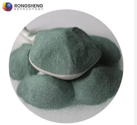 Poudre de polissage SiC de haute qualité Carborundum 80#100#120#150#180#220 Micro poudre de carbure de silicium noir pour la fonderie