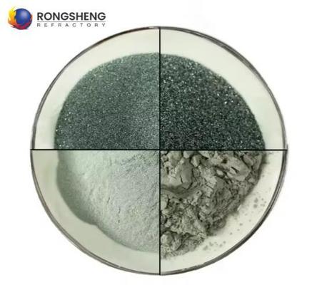 Poudre de polissage SiC de haute qualité Carborundum 80#100#120#150#180#220 Micro poudre de carbure de silicium noir pour la fonderie