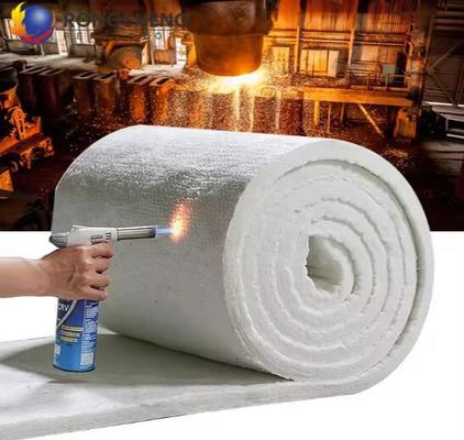 Couverture isolante en fibre céramique 1400 pour four, papier, réfractaire, en fibre de silicate d'alumine