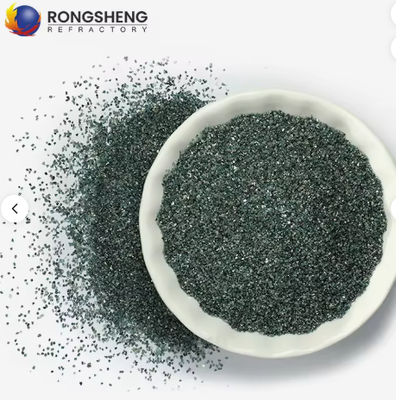 RONGSHENG – poudre de carbure de silicium vert de haute pureté, grain abrasif 240 #360 # F1200, céramique réfractaire 1900 haute résistance