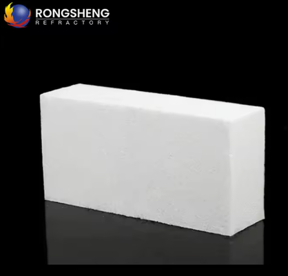 Rongsheng High Alumina Corundum Mullite Brick Bricks réfractaires de revêtement pour les fours à verre, les fours à ciment et l'industrie sidérurgique