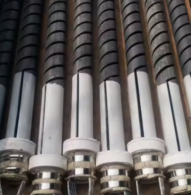 RONGSHENG personnalisé 1500C 100W-5000W élément de chauffage au carbure de silicium
