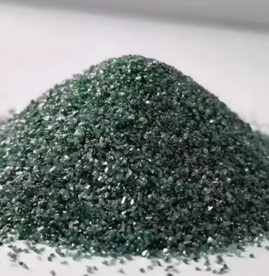 RONGSHENG – poudre de carbure de silicium vert de haute pureté, grain abrasif 240 #360 # F1200, céramique réfractaire 1900 haute résistance