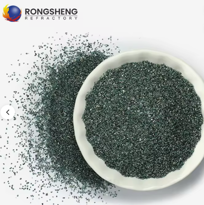 RONGSHENG – poudre de carbure de silicium vert de haute pureté, grain abrasif 240 #360 # F1200, céramique réfractaire 1900 haute résistance