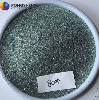 Le carbure de silicium vert Jis 80 3000 Grit Sic Abrasif Carborundum Émeraude poudre fine pour le polissage, semi-conducteur