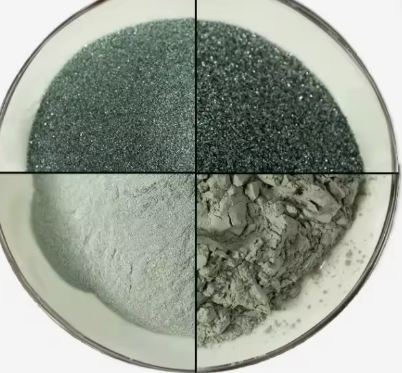 Le carbure de silicium vert Jis 80 3000 Grit Sic Abrasif Carborundum Émeraude poudre fine pour le polissage, semi-conducteur