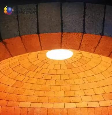 Produits chimiques Produits chimiques inorganiques Produits non métalliques Refractaires à haute température Cercle arc de feu Brique d'argile courbe Briques de feu réfractaires Pour le four et le four de pizza